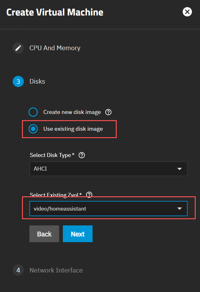 Create VM Create VM